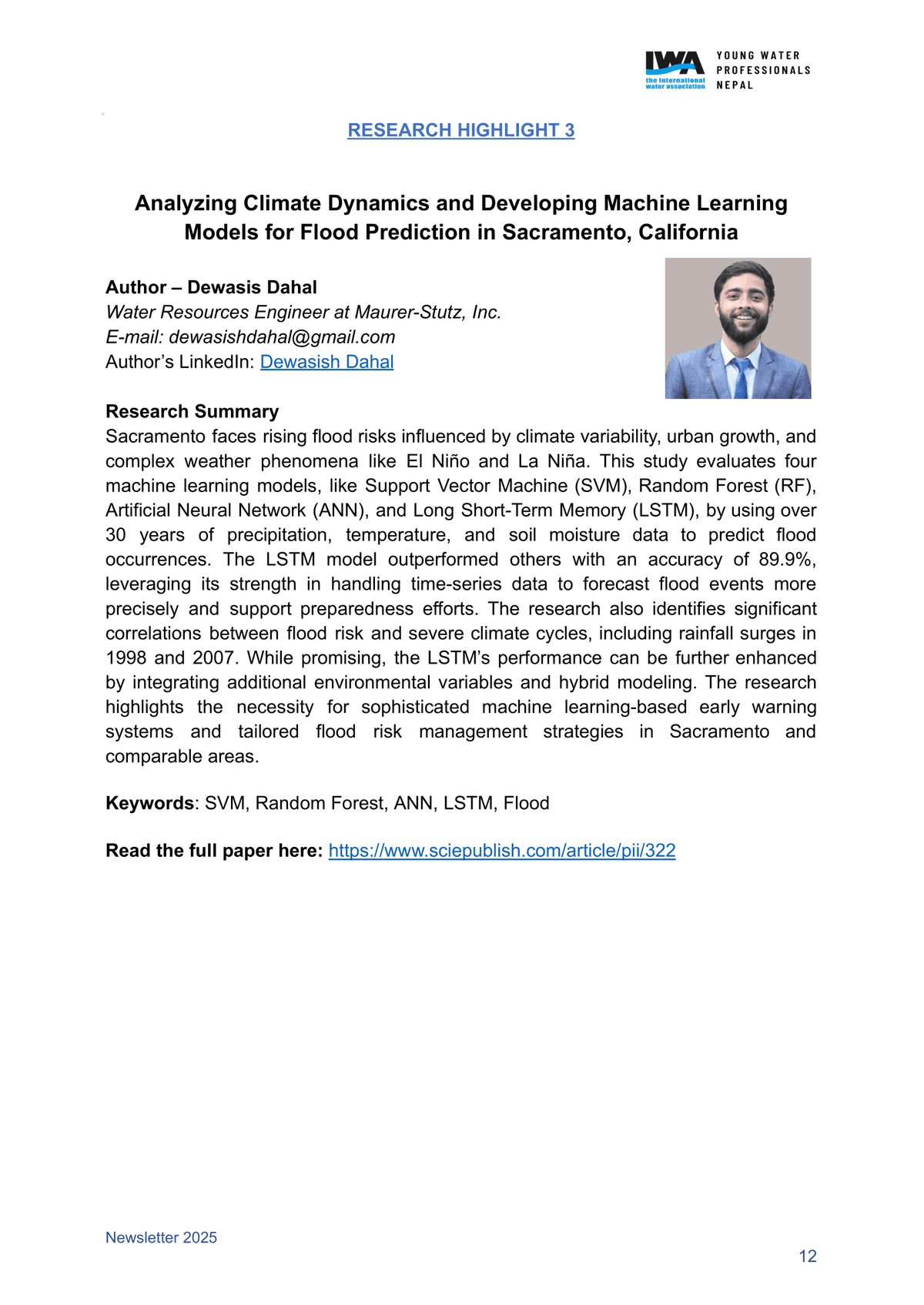 YWPN Research Highlight